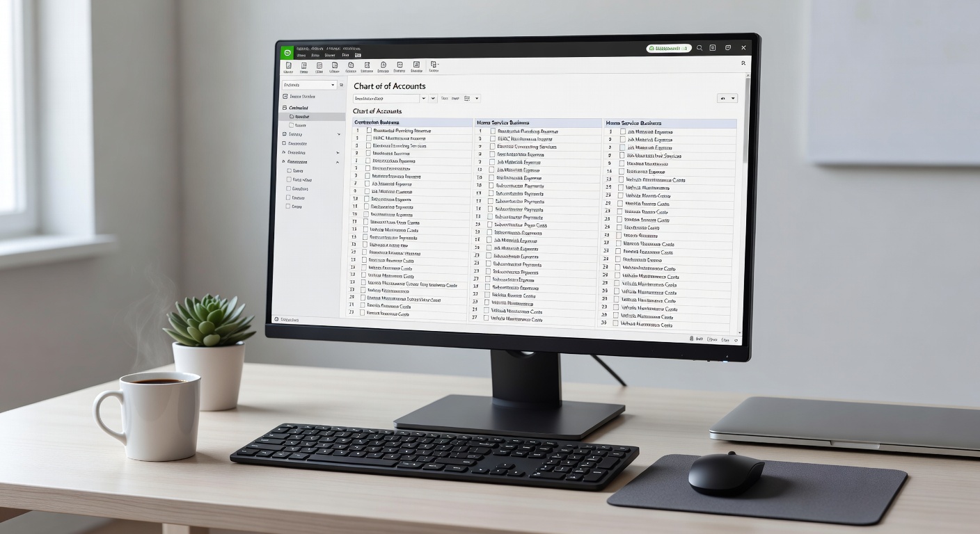 What Is a Chart of Accounts and Why It Matters for Contractors
